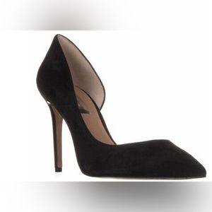 INC International Concepts Women’s black suede pump, size 7